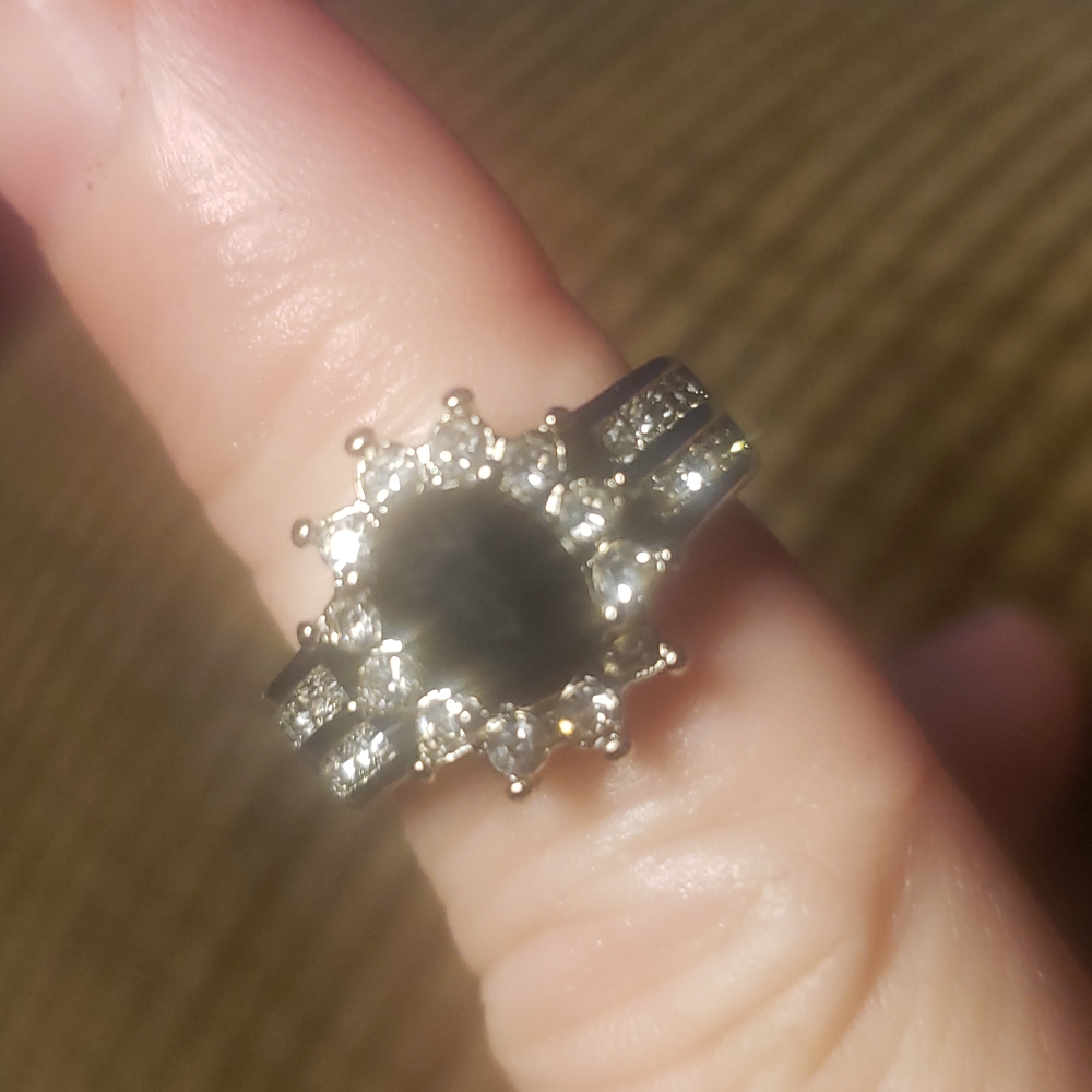 Black diamond ring